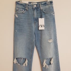 Zara The Real Straight in Misty Blue